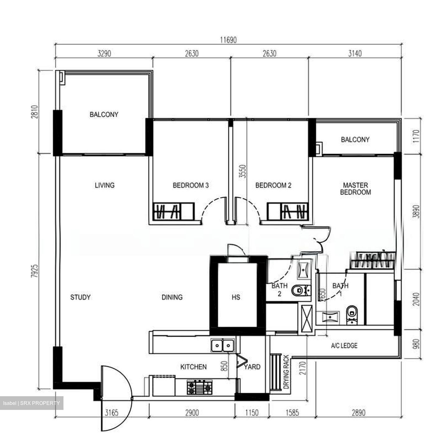Blk 519D Centrale 8 At Tampines (Tampines), HDB 5 Rooms #546286451